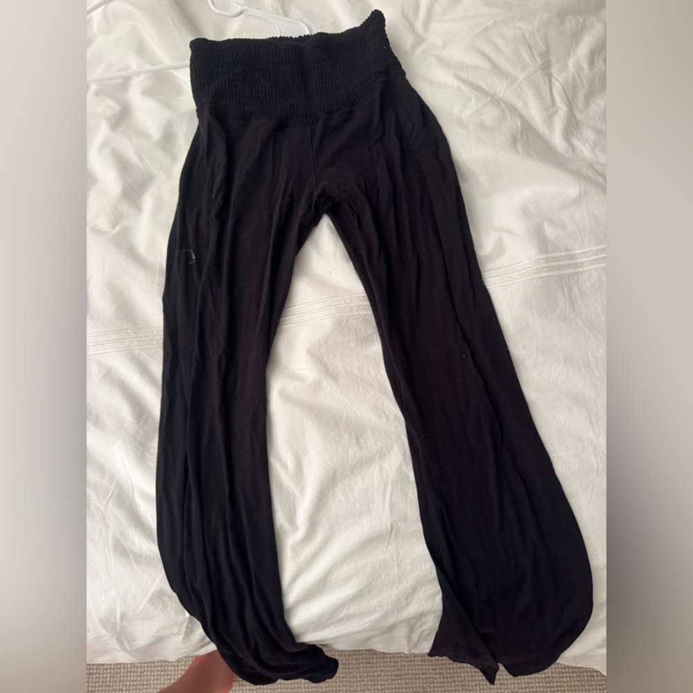 Aerie Black flare yoga Pants